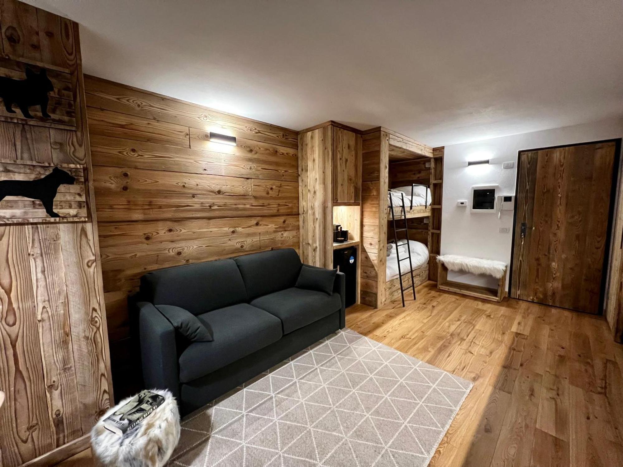 Monolocale 50Mt Da Skilift Cascata Et Cristallo Studio Apartment Madesimo Exteriör bild